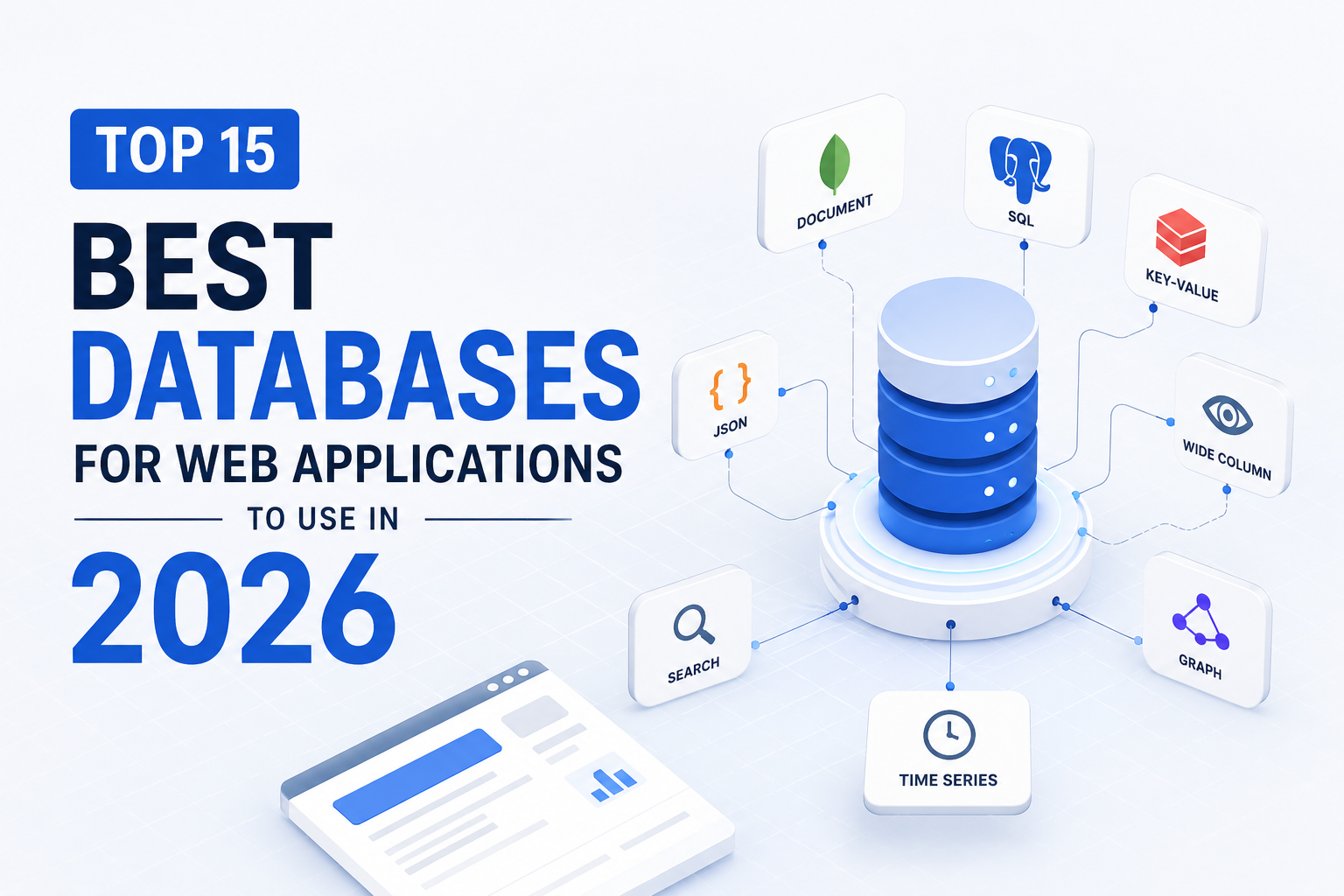 Top 15 Best Databases for Web Applications to Use In 2026